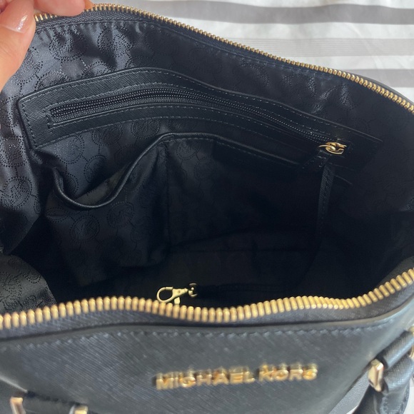 Michael Kors Large Dome Satchel Bag - Picture 3 of 5